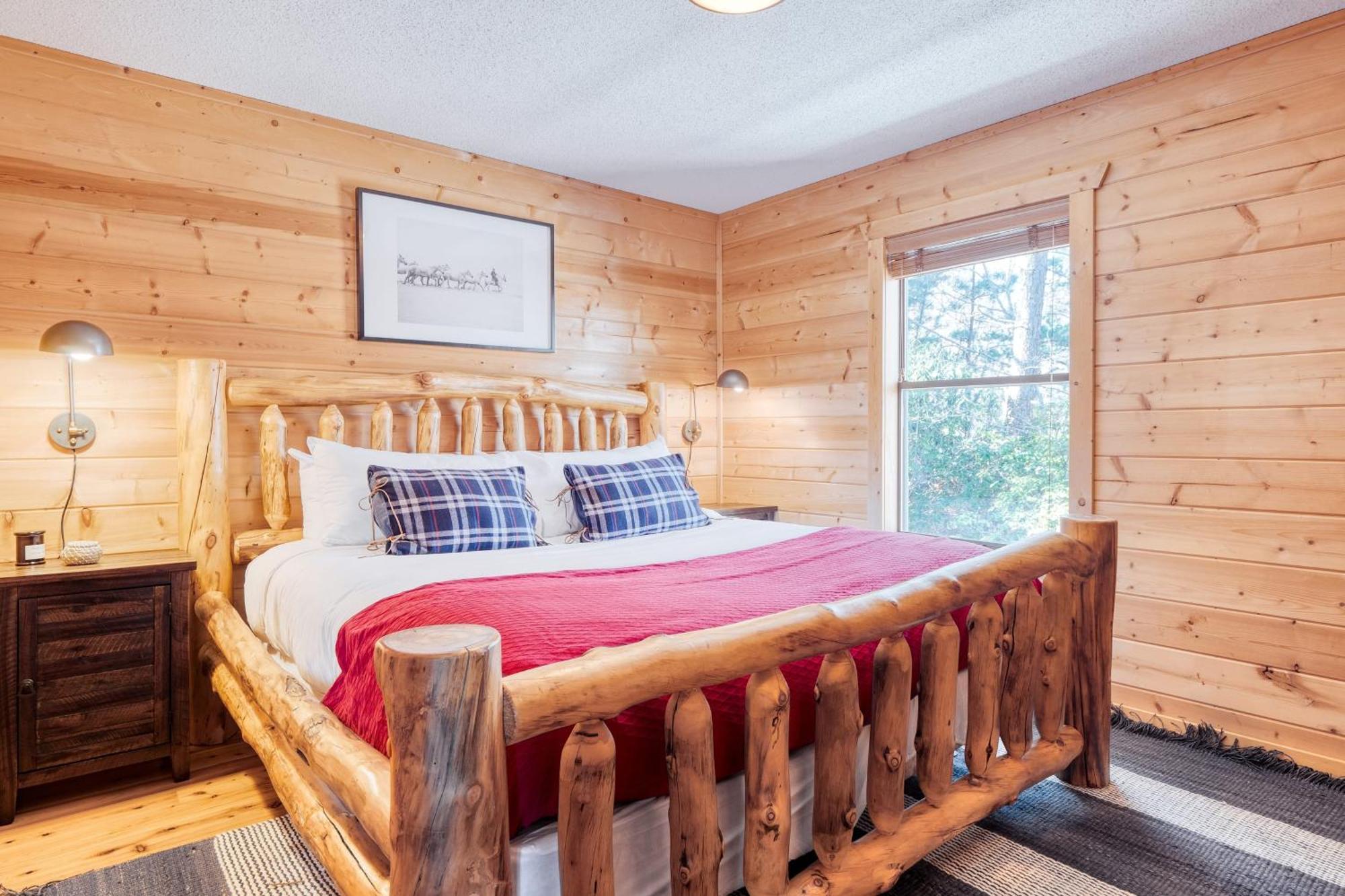 Fontana By Avantstay Gorgeous Mountain Cabin W Views Hot Tub Game Room ガトリンバーグ エクステリア 写真